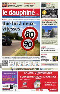 Dauphiné Libéré Drome Montélimar Provence