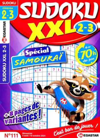 Sudoku XXL niveau 2-3