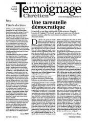 Témoignage chrétien