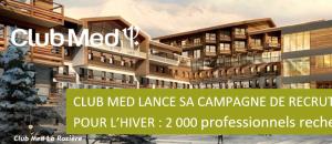 Emploi cet hiver : et si vous deveniez G.O ou G.E au Club Med ?