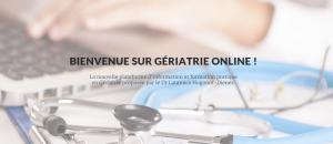 A la découverte de Gériatrie Online