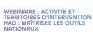 #HAD - Webinaire proposé par l'ANAP et l'ATIH