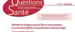 Infirmière en pratique avancée (IPA) en soins primaires