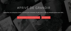 Le collectif #PrivéDeGrandir reçu par le cabinet de la ministre du Travail