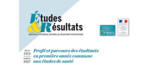 Parution dans la collection Études et Résultats de la Drees, du n°927 de juillet 2015